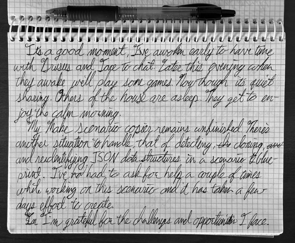 The Quiet Morning and the Gratitude in&nbsp;Growth